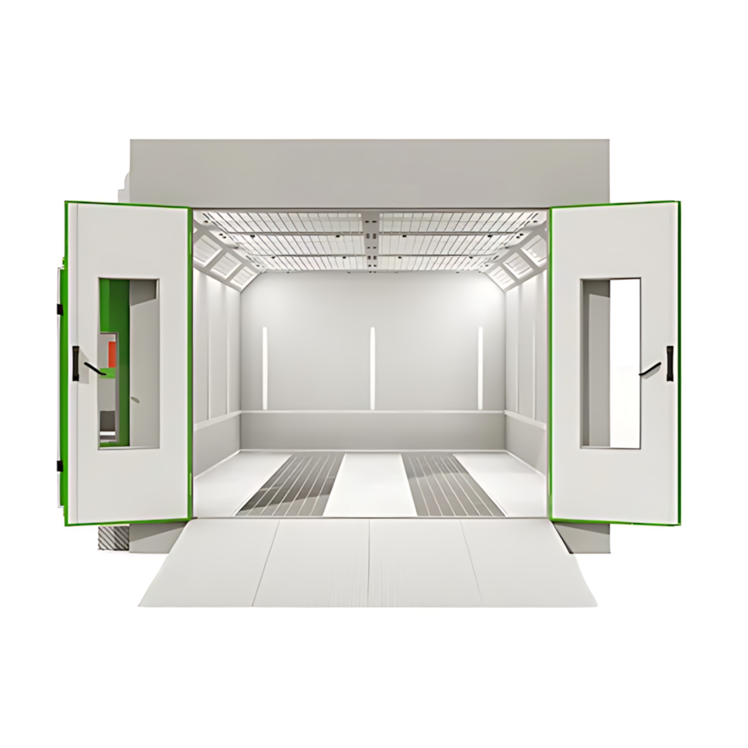 NA-E30 Electric Automotive Paint Booth – Full-Size Car Spray Booth | CE, FCC certified