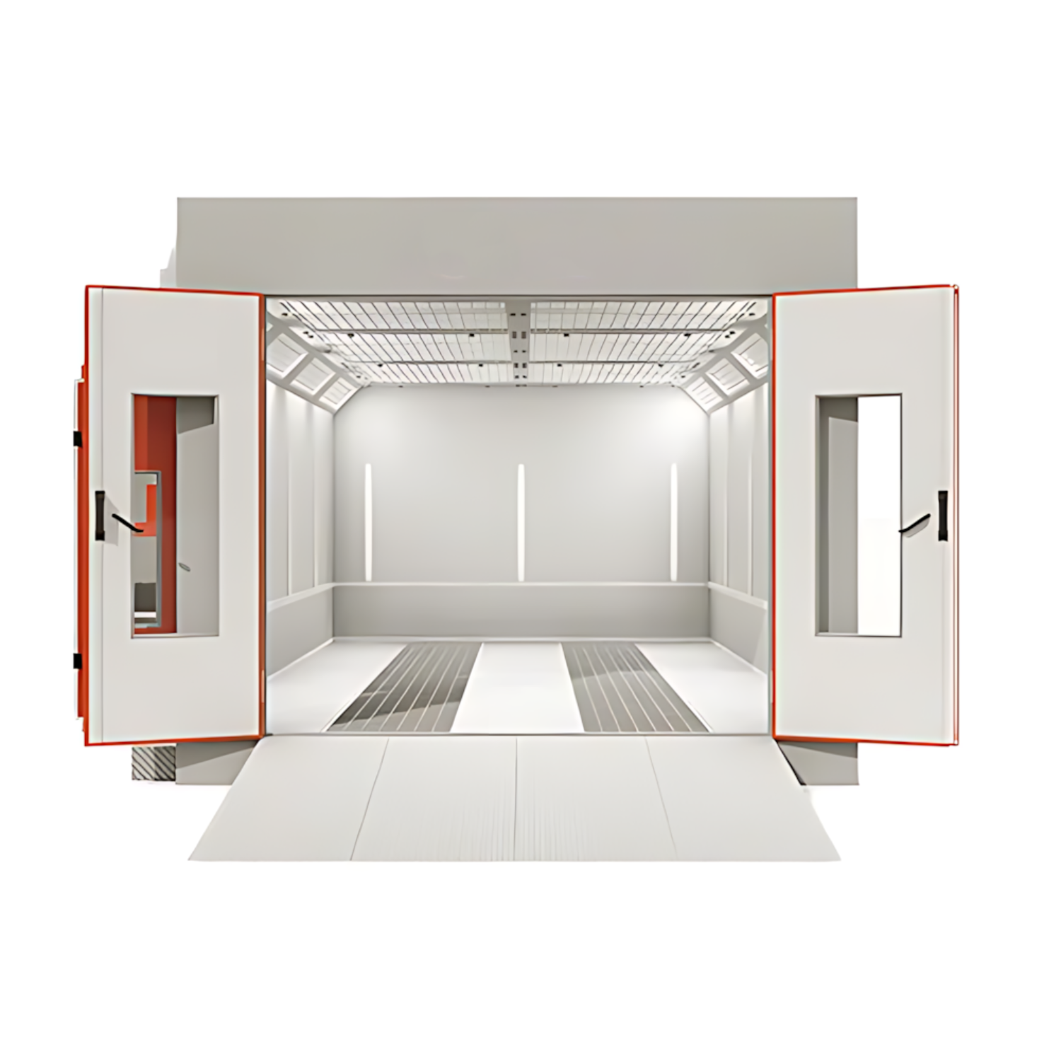 NA-D20 Diesel Automotive Paint Booth – Full-Size Car Spray Booth | CE, FCC certified