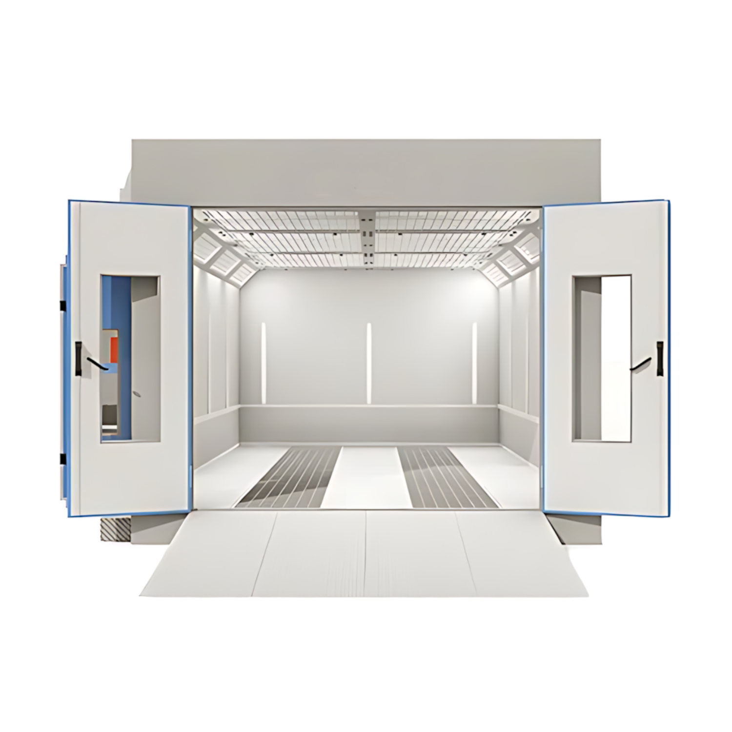 NA-E20 Electric Automotive Paint Booth – Full-Size Car Spray Booth | CE, FCC certified